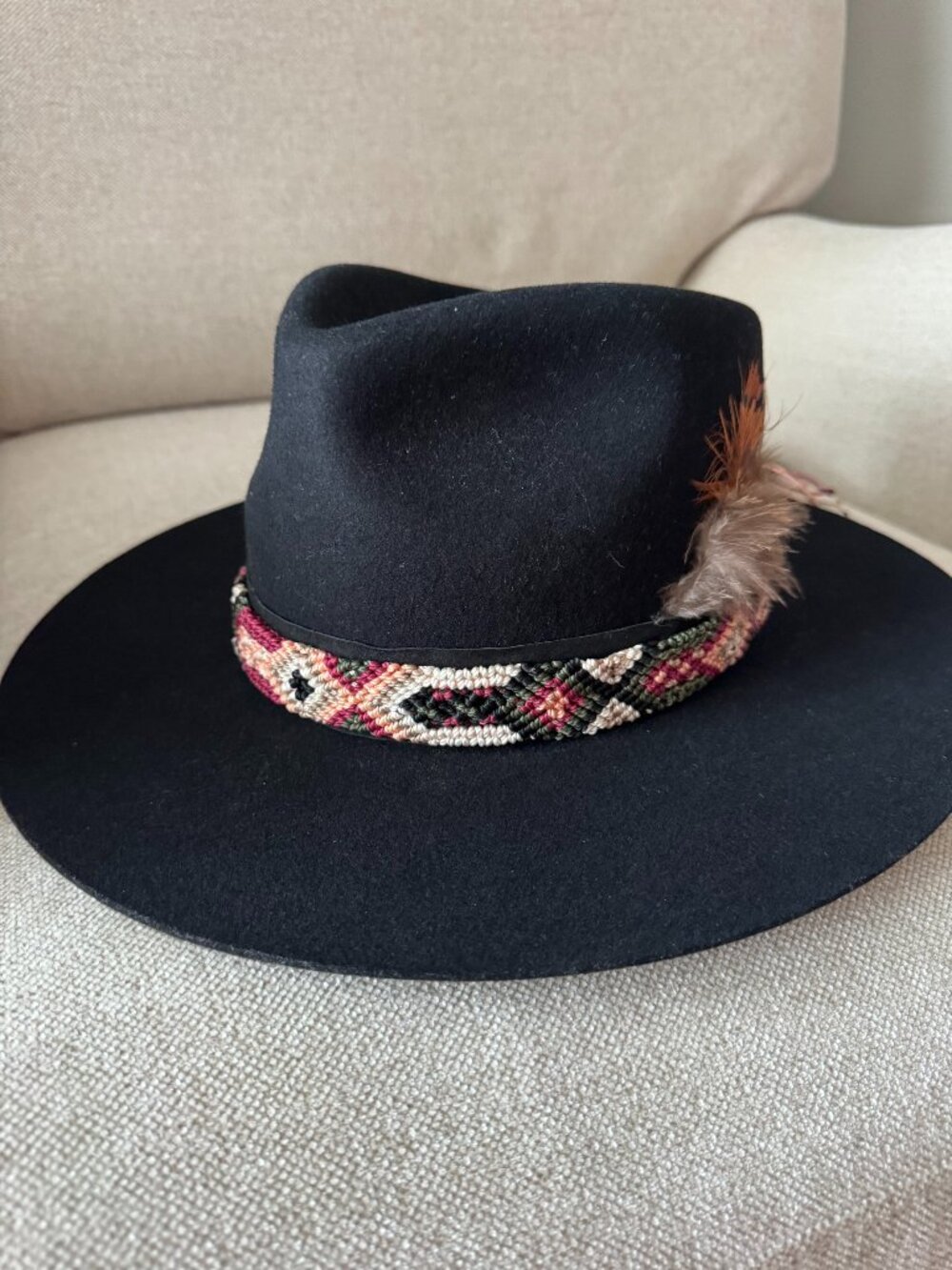 Gigi Pip Black Rancher Hat